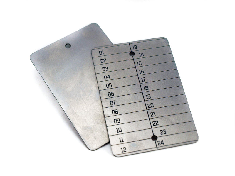 Load image into Gallery viewer, Crypto currency titanium recovery travel seed, bitcoin, cryptosteel, coldti, cryptowallet, recovery seed, titanium recovery