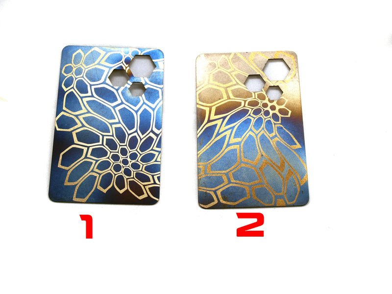 Load image into Gallery viewer, Titanium RFID Blocking Card from Calti, edc tool, edc, every day carry, titanium edc, tactical edc, rfid protect, bisiness card, multi tool