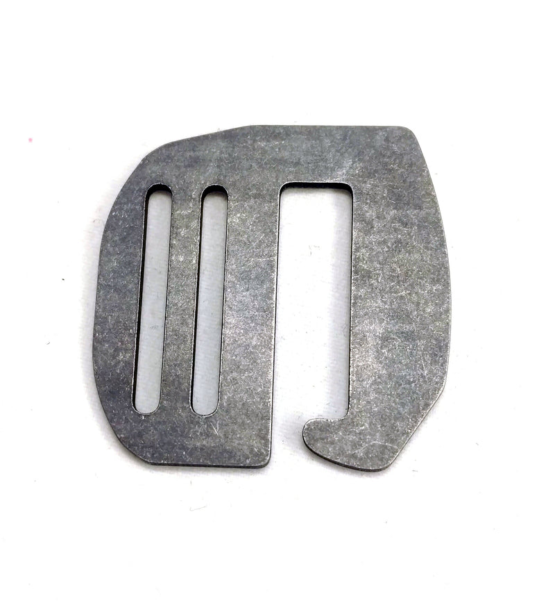 Load image into Gallery viewer, Titanium G Hook buckle 25mm, G shape Release Belt Buckle Tri Bar Buckles G Hook Adjuster Slider Fastener Bag Hardware Replacement Belt Hooks
