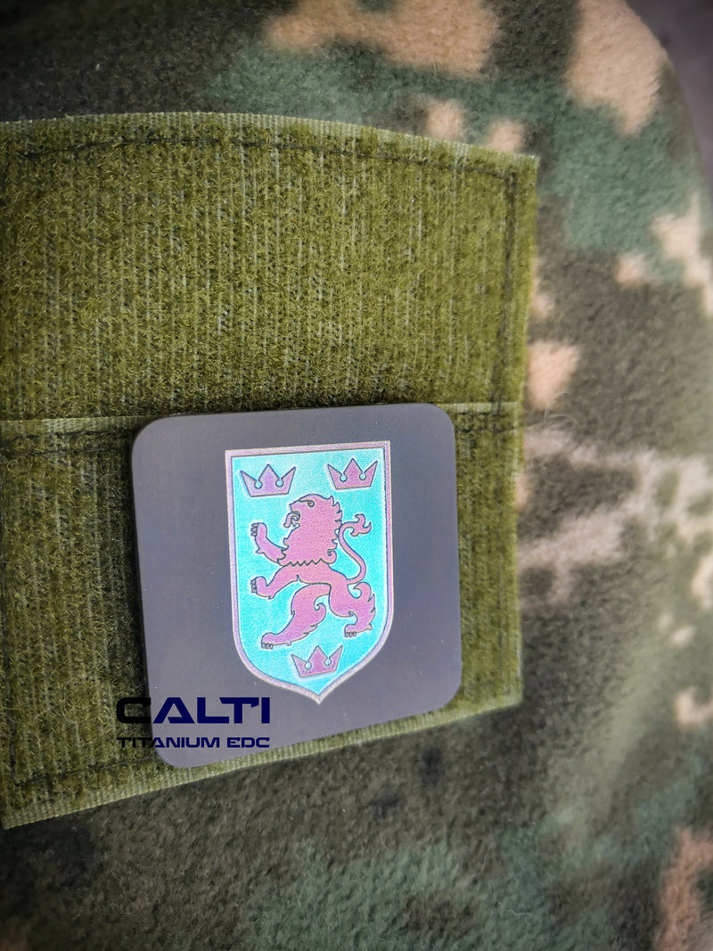Load image into Gallery viewer, Personalized Titanium Military Patch, Custom Tactica Marine Corps, Army, Air Forcel Patch, Rust proof, strong custom patch