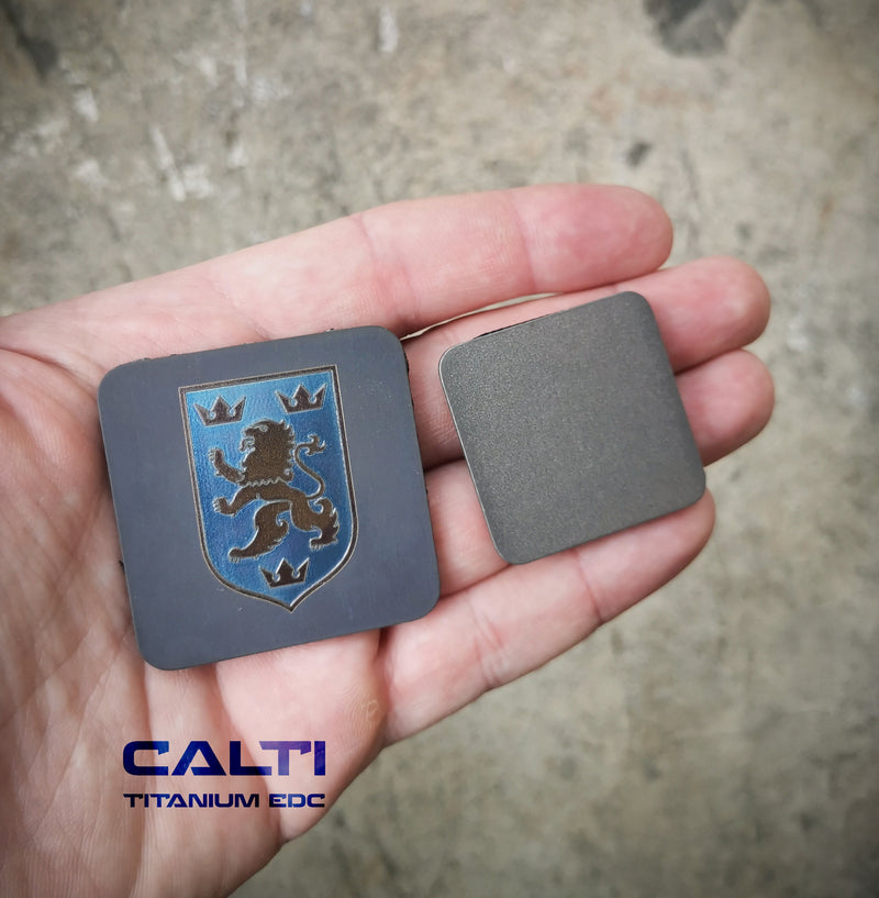 Load image into Gallery viewer, Personalized Titanium Military Patch, Custom Tactica Marine Corps, Army, Air Forcel Patch, Rust proof, strong custom patch