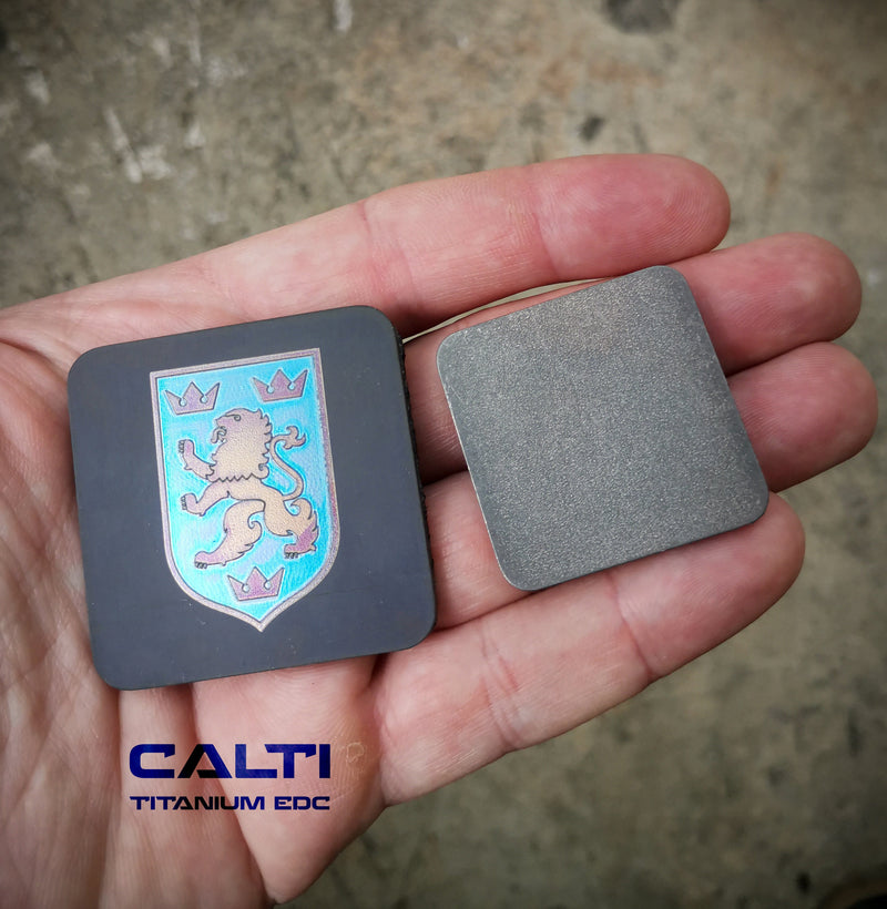Load image into Gallery viewer, Personalized Titanium Military Patch, Custom Tactica Marine Corps, Army, Air Forcel Patch, Rust proof, strong custom patch