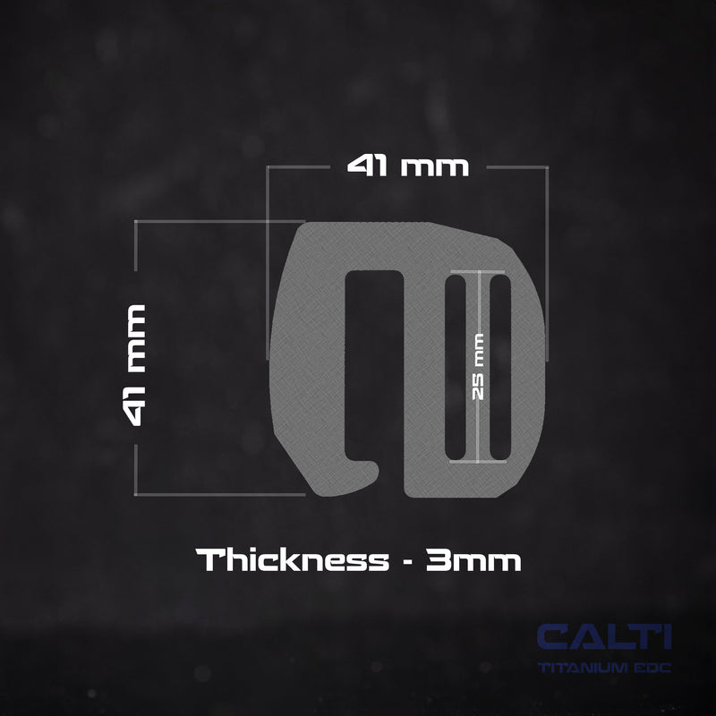Load image into Gallery viewer, Titanium G Hook buckle 25mm, G shape Release Belt Buckle Tri Bar Buckles G Hook Adjuster Slider Fastener Bag Hardware Replacement Belt Hooks