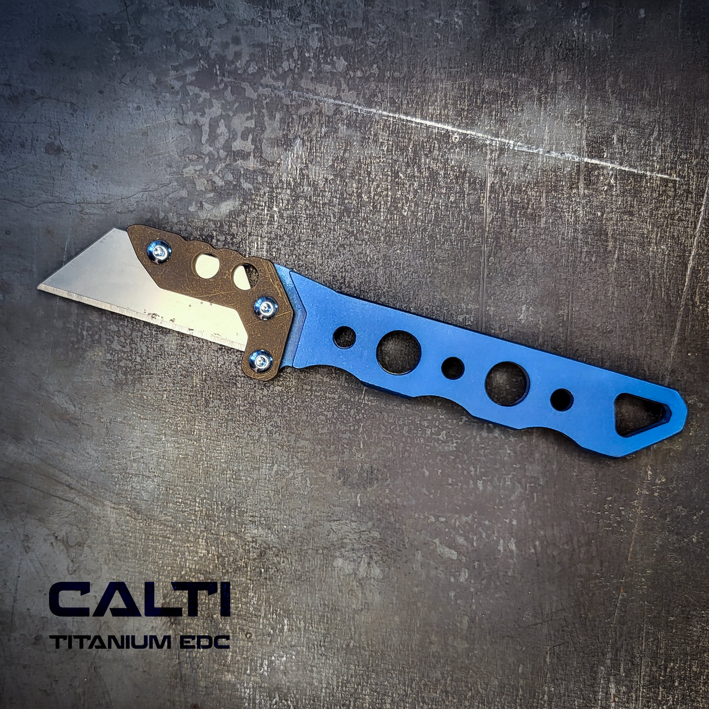 Titanium Utility EDC Blade Holder – CALTI_accessories