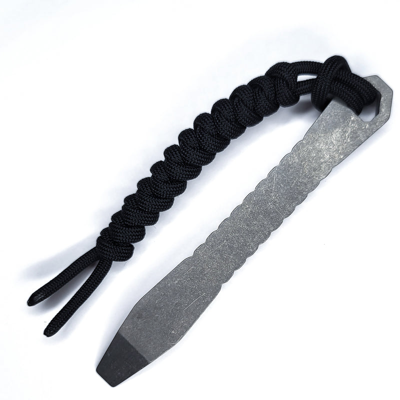 Load image into Gallery viewer, CALTI Slim Titanium Pocket Prybar: Ultra-Strong &amp; Lightweight EDC Tool (Stonewashed or Anodized)
