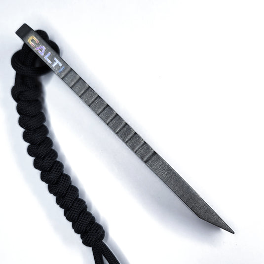 CALTI Slim Titanium Pocket Prybar: Ultra-Strong & Lightweight EDC Tool (Stonewashed or Anodized)