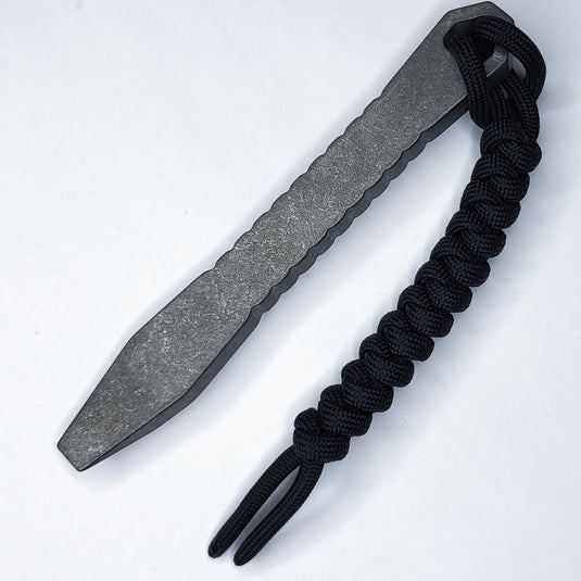 CALTI Slim Titanium Pocket Prybar: Ultra-Strong & Lightweight EDC Tool (Stonewashed or Anodized)