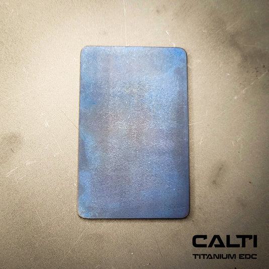 Custom Animal Poly Titanium RFID Blocking Card - Slim EDC Wallet Insert by CALTI
