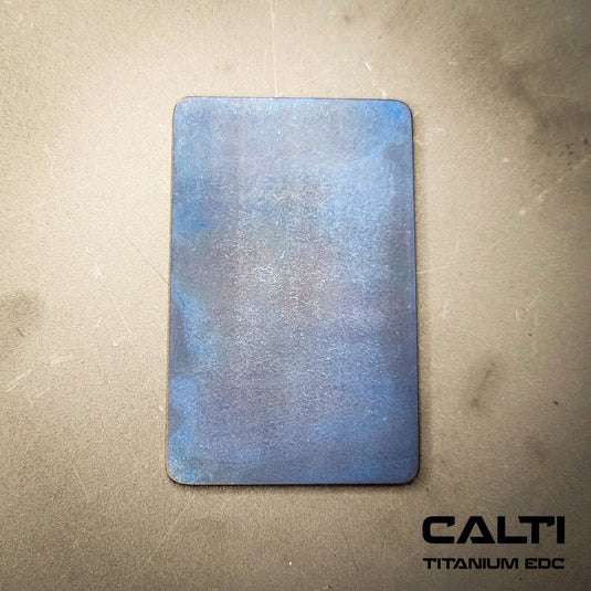 Custom Animal Poly Titanium RFID Blocking Card - Slim EDC Wallet Insert by CALTI