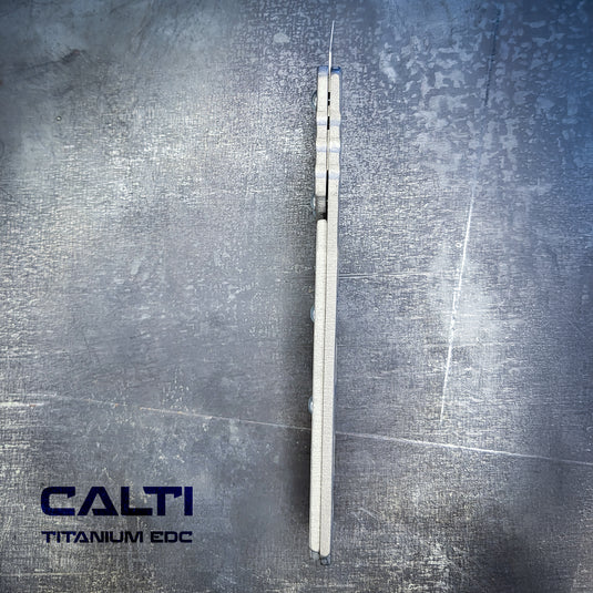 Custom Titanium Utility Blade Holder - EDC Pocket Knife & Box Cutter - Durable EDC Blade Holder