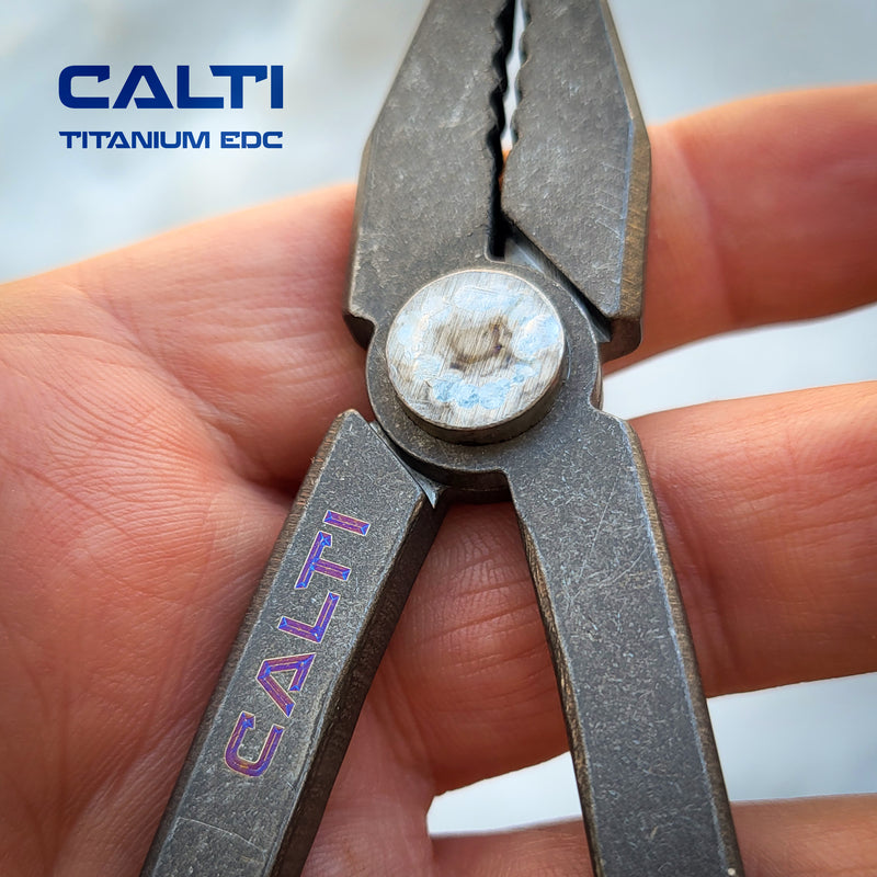 Load image into Gallery viewer, Titanium EDC Pliers from Calti
