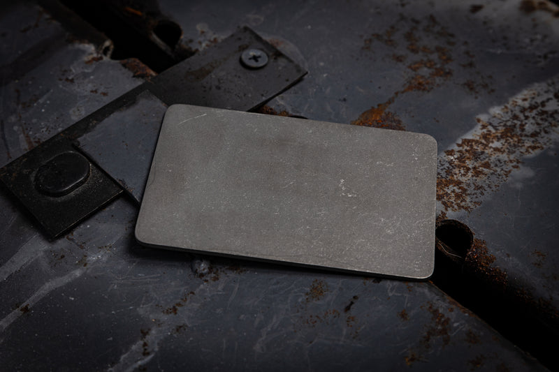 Load image into Gallery viewer, Custom Titanium RFID Blocking Ace of Spades Card - Slim EDC Wallet Insert by CALTI

