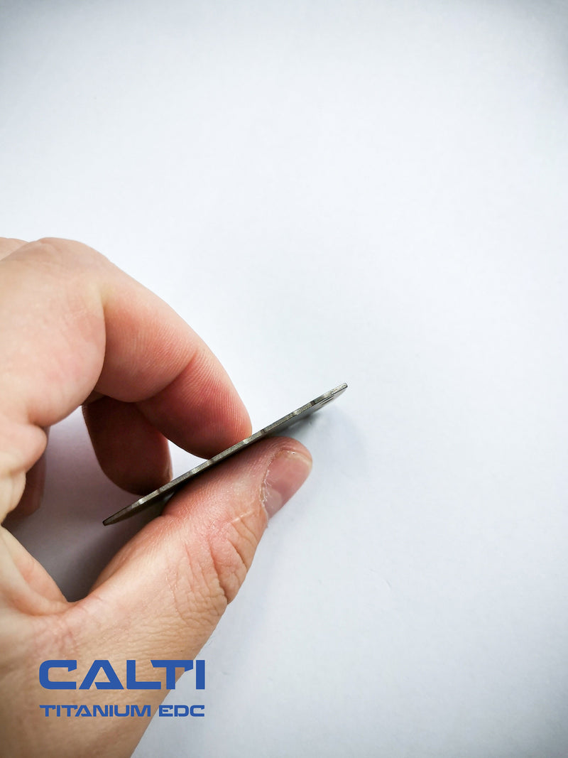 Load image into Gallery viewer, Personalized Titanium Badge, Hypoallergenic, Strong, Lightweight, and Customizable tag for pet, military, medical alert
