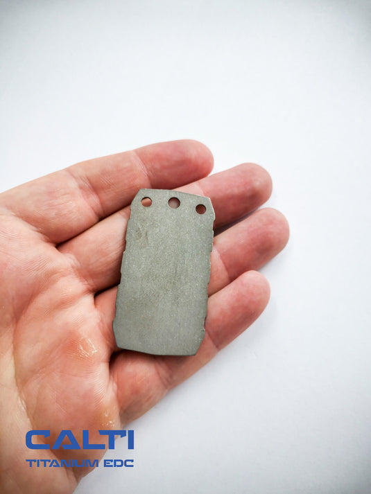 Personalized Titanium Badge, Hypoallergenic, Strong, Lightweight, and Customizable tag for pet, military, medical alert