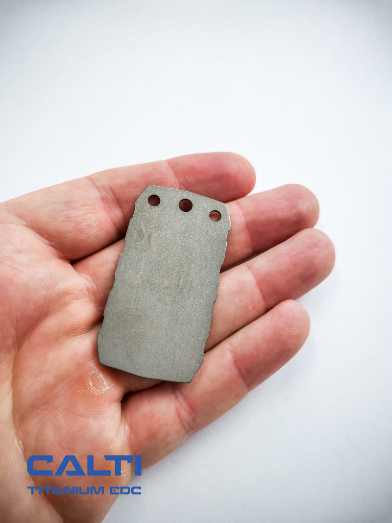 Load image into Gallery viewer, Personalized Titanium Badge, Hypoallergenic, Strong, Lightweight, and Customizable tag for pet, military, medical alert
