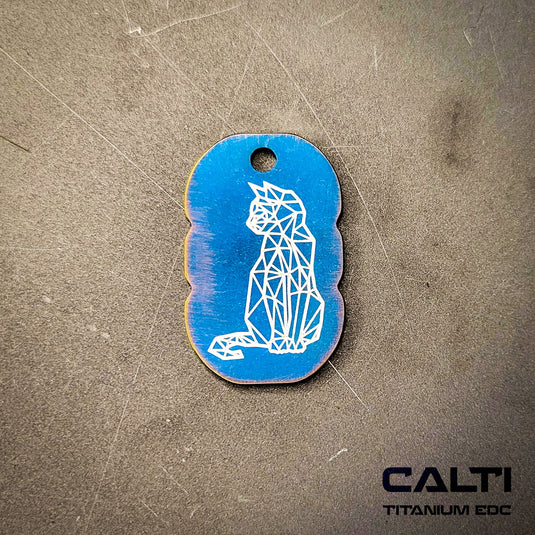 Customized Titanium tag, Military badge, military Tag, Hypoalergic, Dog tag, pet tag, titanium edc, medical tag, medical alert tag, engraved