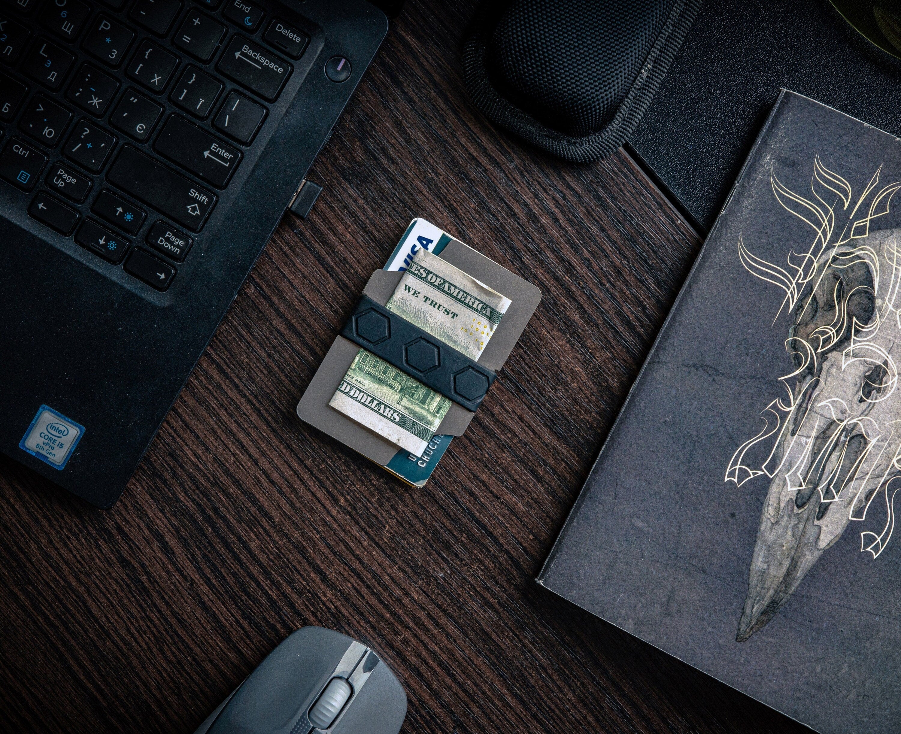 Calti - Titanium Minimalist Wallet Cardholder, For Men And Women, RFID ...