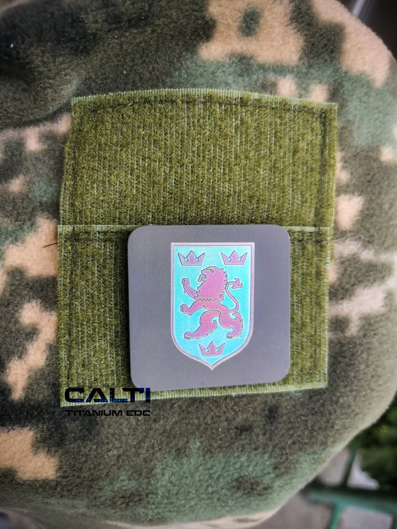 Load image into Gallery viewer, Personalized Titanium Military Patch, Custom Tactica Marine Corps, Army, Air Forcel Patch, Rust proof, strong custom patch
